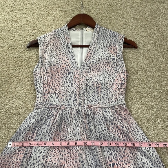 Silk Rebecca Taylor Leopard Fever Dress - Picture 11 of 12